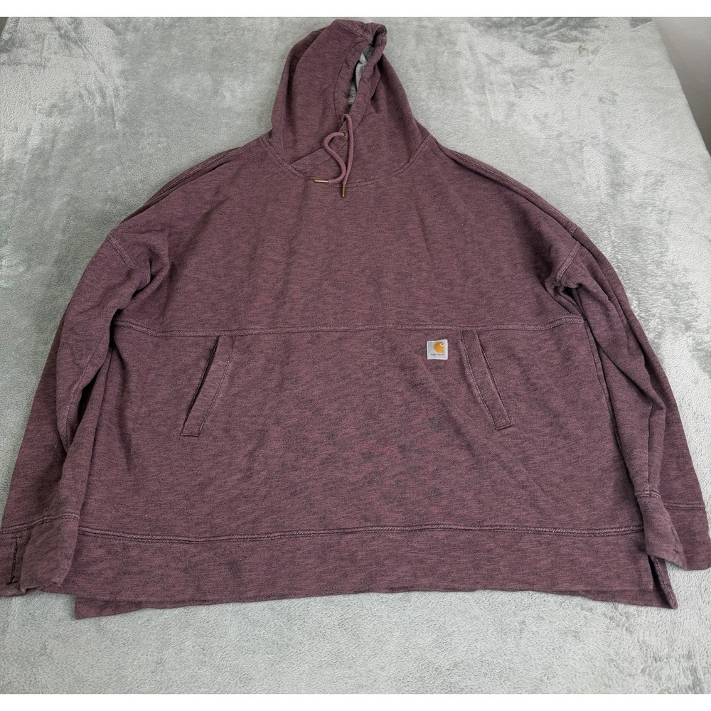 Carhartt Women's Newberry Hoodie Size 2XL Red Workwear